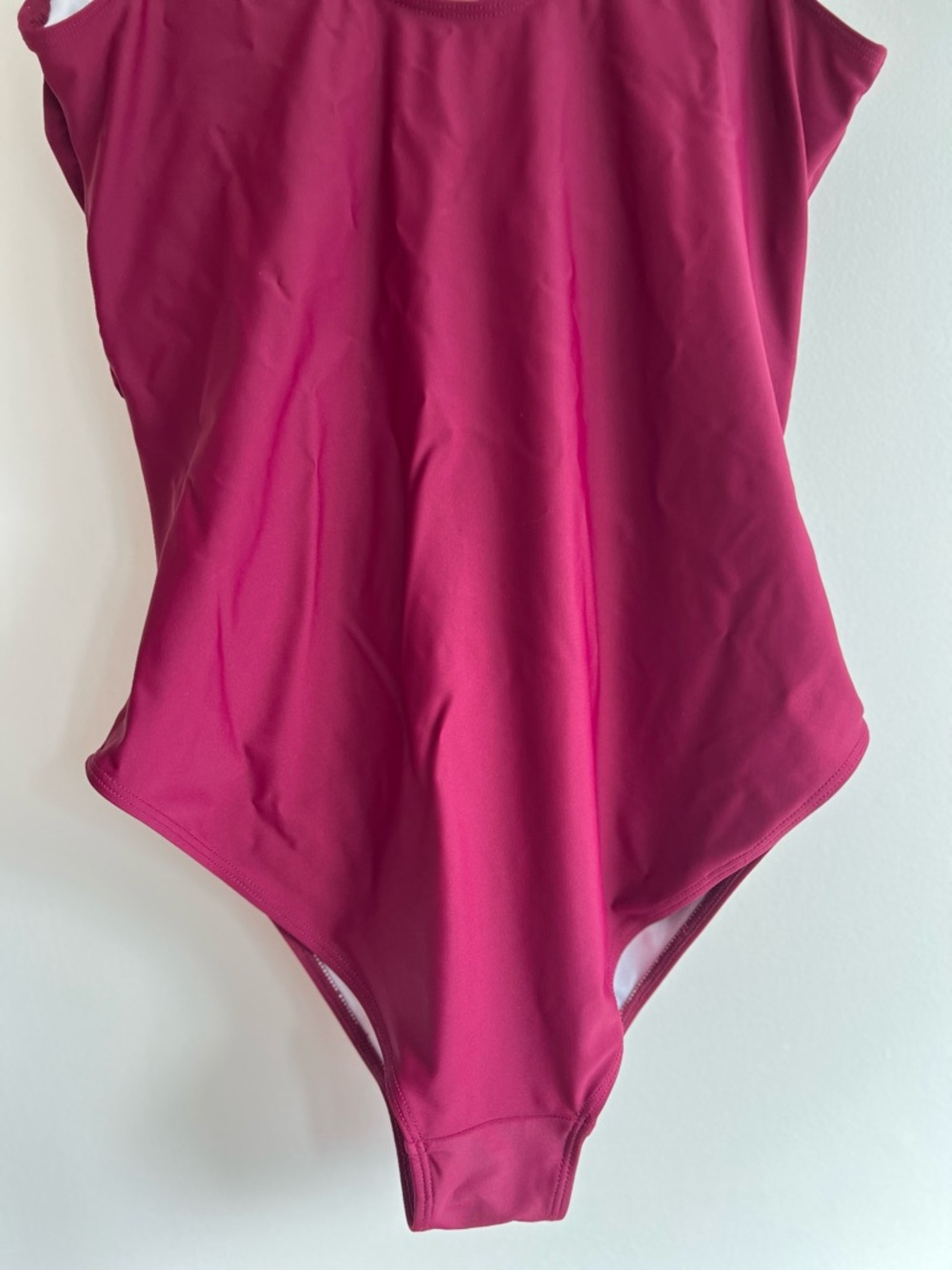 Summersunshine Women’s Maternity Twist-Front One-Piece Swimsuit in Red Wine | L - Picture 11 of 16